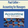 Paul Collier – Accounting for Managers