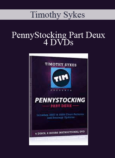 PennyStocking Part Deux 4 DVDs - Timothy Sykes