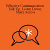 Peter Drucker - Effective Communication Talk Up