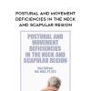 [Download Now] Postural and Movement Deficiencies in the Neck and Scapular Region - Sue DuPont