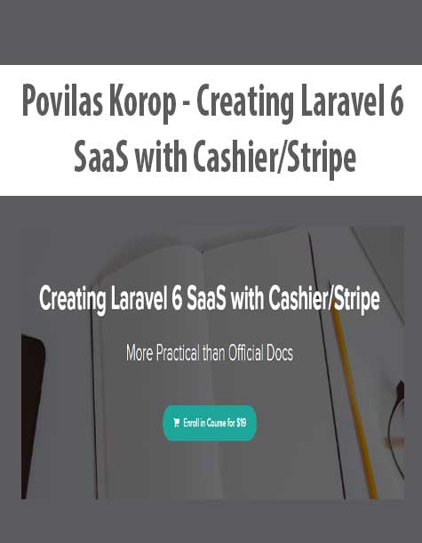 [Download Now] Povilas Korop - Creating Laravel 6 SaaS with Cashier/Stripe