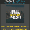 [Download Now] Purple Knowledge Lab - Unlimited Replays - Geek Out Barcelona