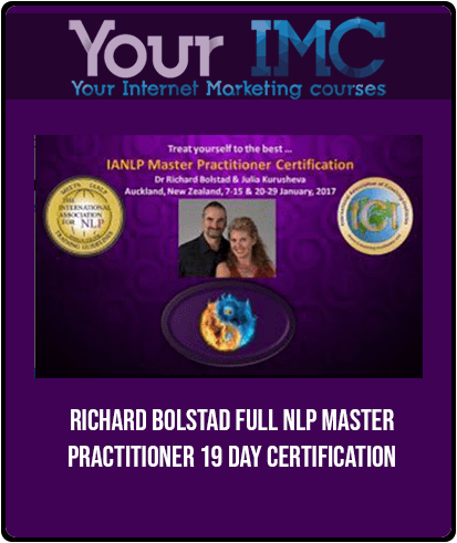 [Download Now] Richard Bolstad - Full NLP Master Practitioner 19 Day Certification