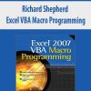 Richard Shepherd – Excel VBA Macro Programming