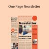 Roger C. Parker - One Page Newsletter