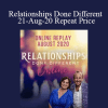 Simone Milasas & Brendon Watt - Relationships Done Different 21-Aug-20 Repeat Price