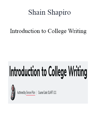 Simone Pilon - Introduction to College Writing