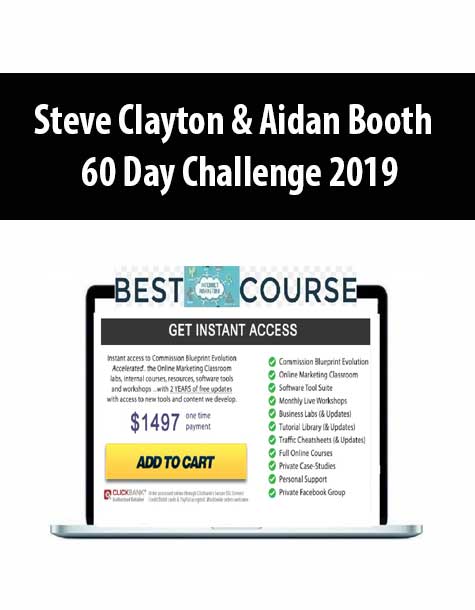 Steve Clayton & Aidan Booth – 60 Day Challenge 2019