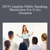 TJ Walker - 2019 Complete Public Speaking Masterclass For Every Occasion