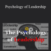 Tal Ben-Shahar - Psychology of Leadership