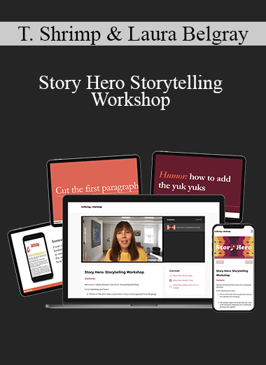 Talking Shrimp - Laura Belgray - Story Hero Storytelling Workshop