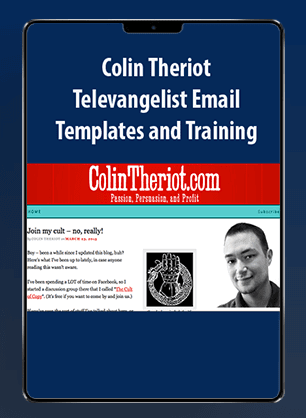 [Download Now] Colin Theriot - Televangelist Email Templates and Training