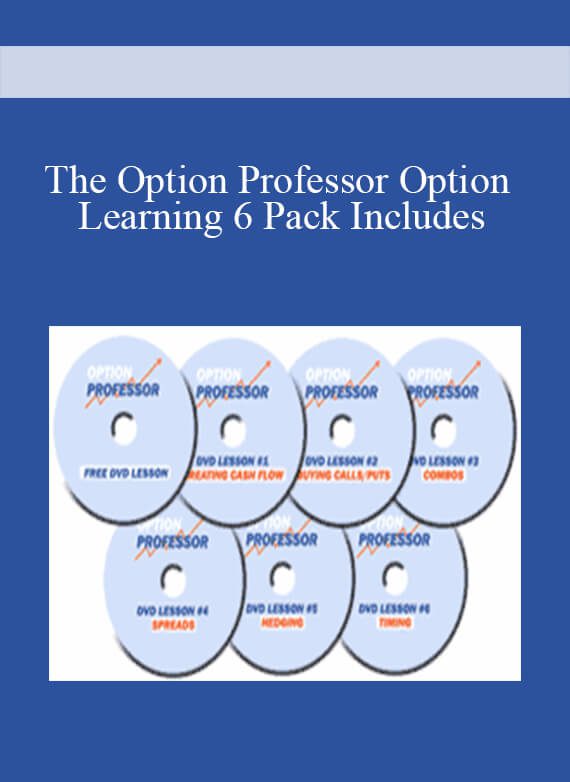 The Option Professor Option Learning 6 Pack Includes