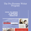 The Pro Resume Writer Program - AWAI