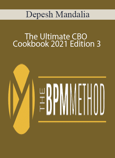 Depesh Mandalia - The Ultimate CBO Cookbook 2021 Edition 3