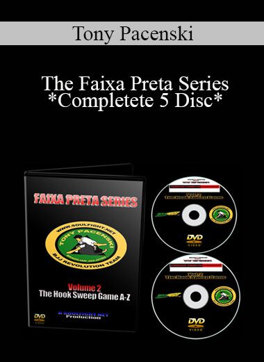 Tony Pacenski - The Faixa Preta Series *Completete 5 Disc*