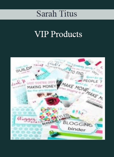 VIP Products - Sarah Titus