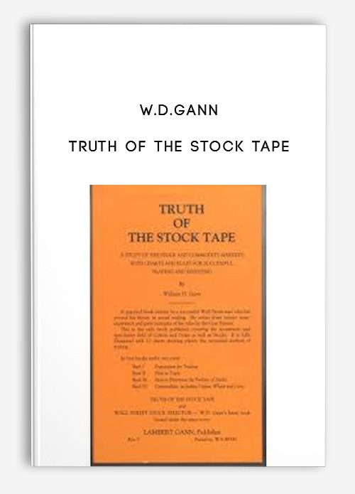 W.D.Gann – Truth of the Stock Tape