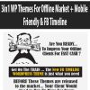 3in1 WP Themes For Offline Market + Mobile Friendly & FB Timeline