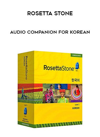 Rosetta Stone – Audio Companion for Korean