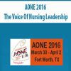 AONE 2016 – The Voice Of Nursing Leadership