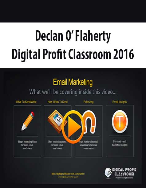 Declan O’ Flaherty – Digital Profit Classroom 2016