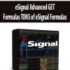 eSignal Advanced GET Formulas TONS of eSignal Formulas