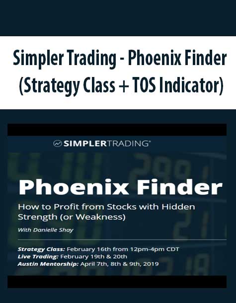 Simpler Trading - Phoenix Finder (Strategy Class + TOS Indicator)