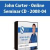 John Carter - Online Seminar CD - 2008-04