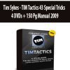 Tim Sykes - TIM Tactics 43 Special Tricks - 4 DVDs + 150 Pg Manual 2009