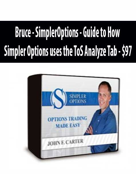 Bruce – SimplerOptions – Guide to How Simpler Options uses the ToS Analyze Tab