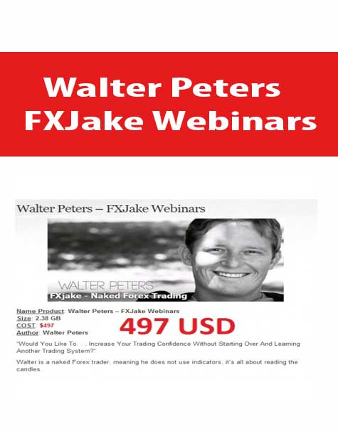 Walter Peters – FXJake Webinars