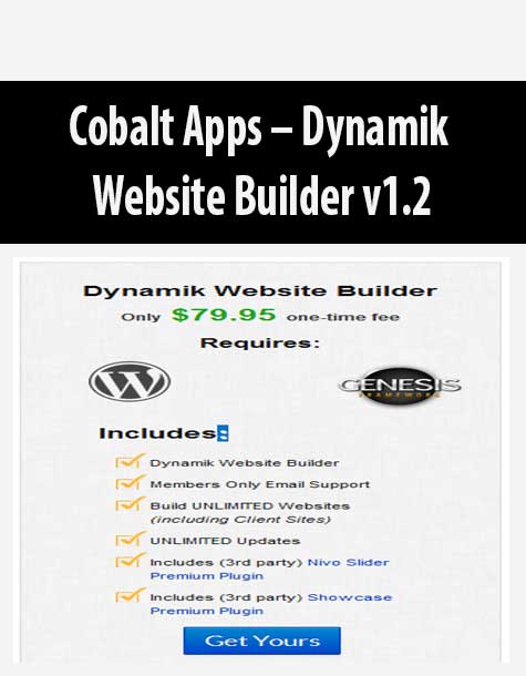 Cobalt Apps – Dynamik Website Builder v1.2