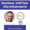 Richard Bolstad – Full NLP Trainer 20 Day Certification Audio Set