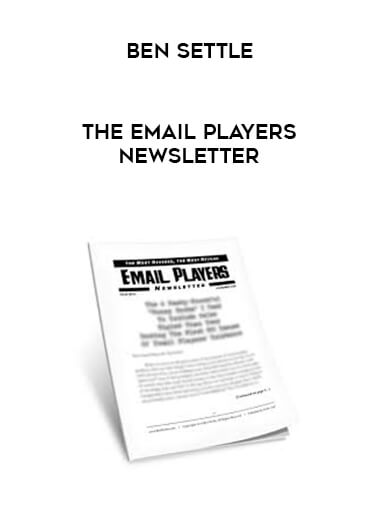 [Download Now] Ben Settle - Email Players