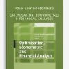 John Kontoghiorghes – Optimisation