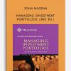 John Maginn – Managing Investment Portfolios (3rd Ed.)