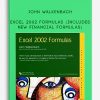 John Walkenbach – Excel 2002 Formulas (Includes New Financial Formulas)