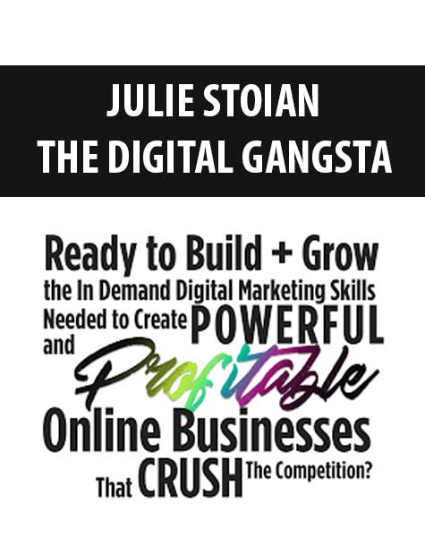 JULIE STOIAN – THE DIGITAL GANGSTA