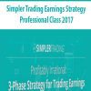 Simpler Trading Earnings Strategy – Professional Class 2017