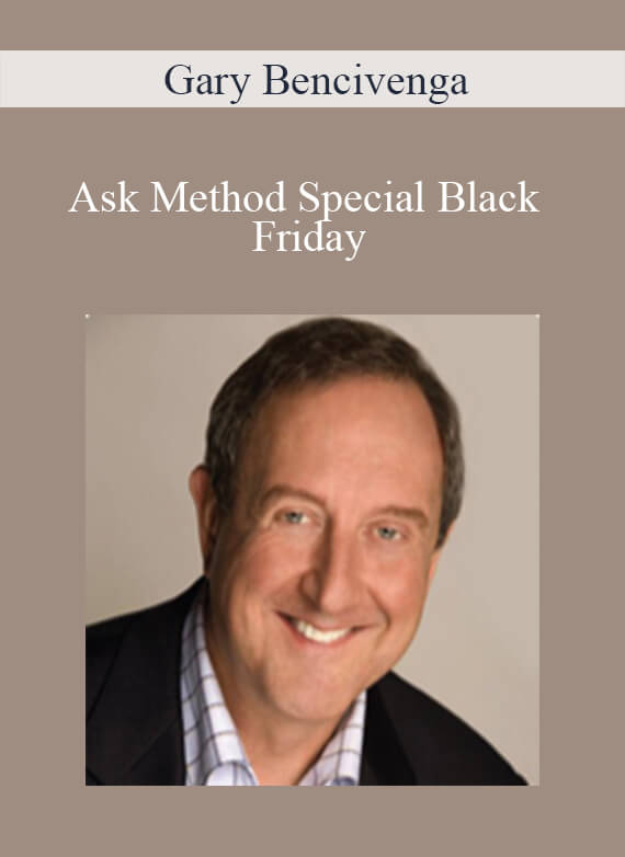 Ask Method Special Black Friday - Gary BencivengaAsk Method Special Black Friday - Gary Bencivenga