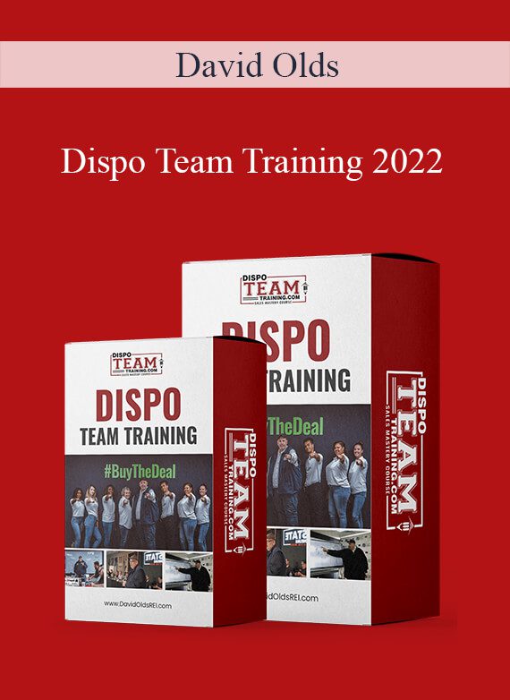 David Olds - Dispo Team Training 2022