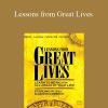 Sterling W. Sill & Dan McCormick - Lessons from Great Lives Learn To Be Rich In All Areas of Your Life