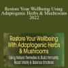 Teresa Boardwine - Restore Your Wellbeing Using Adaptogenic Herbs & Mushrooms 2022