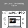 Winter Vee, Tim Tarango - List Launch Pro Training Program