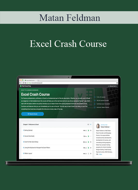 Matan Feldman - Excel Crash Course