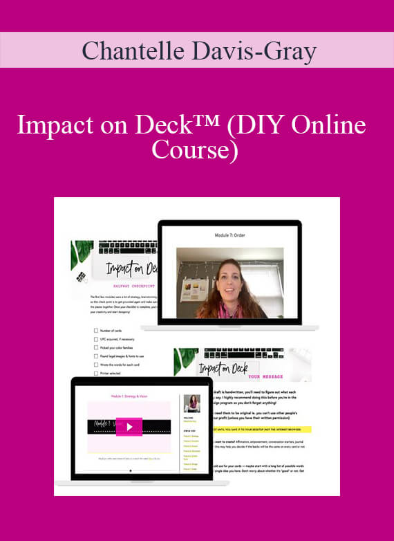 Chantelle Davis-Gray - Impact on Deck™ (DIY Online Course)