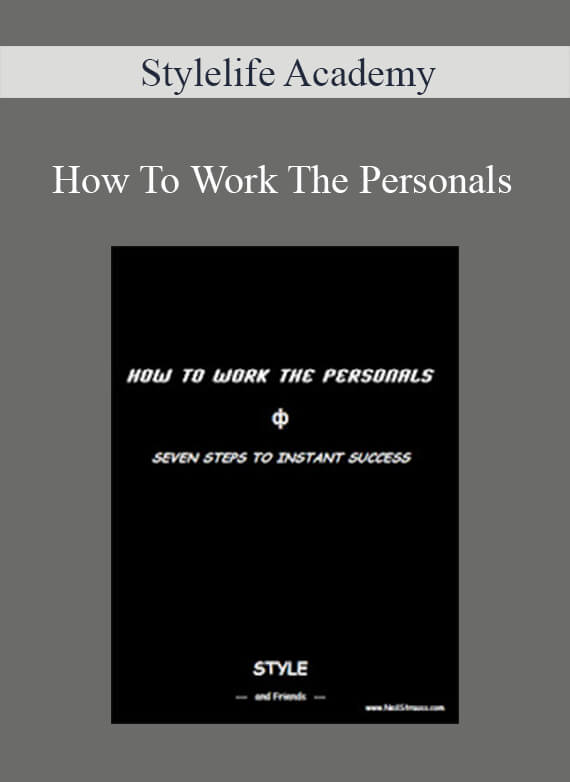 Stylelife Academy - How To Work The Personals