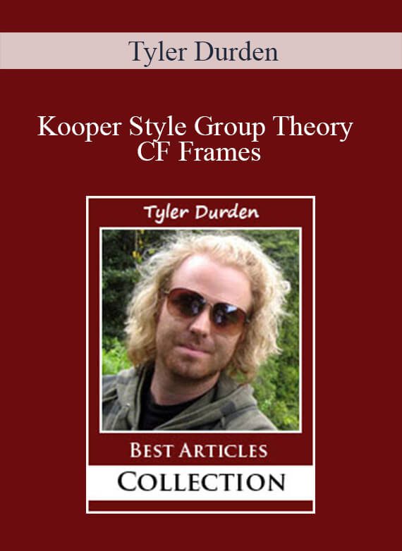 Tyler Durden - Kooper Style Group Theory CF Frames