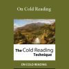 Denis Dutton - On Cold Reading